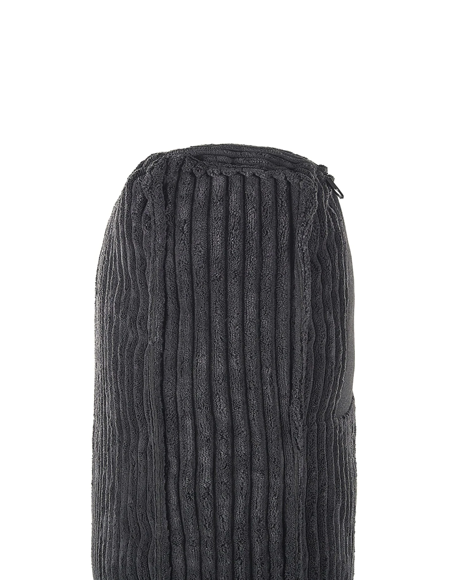 Poltrona In Velluto A Coste Nero VIND 11 Poltrona In Velluto A Coste Nero VIND - immagine 9