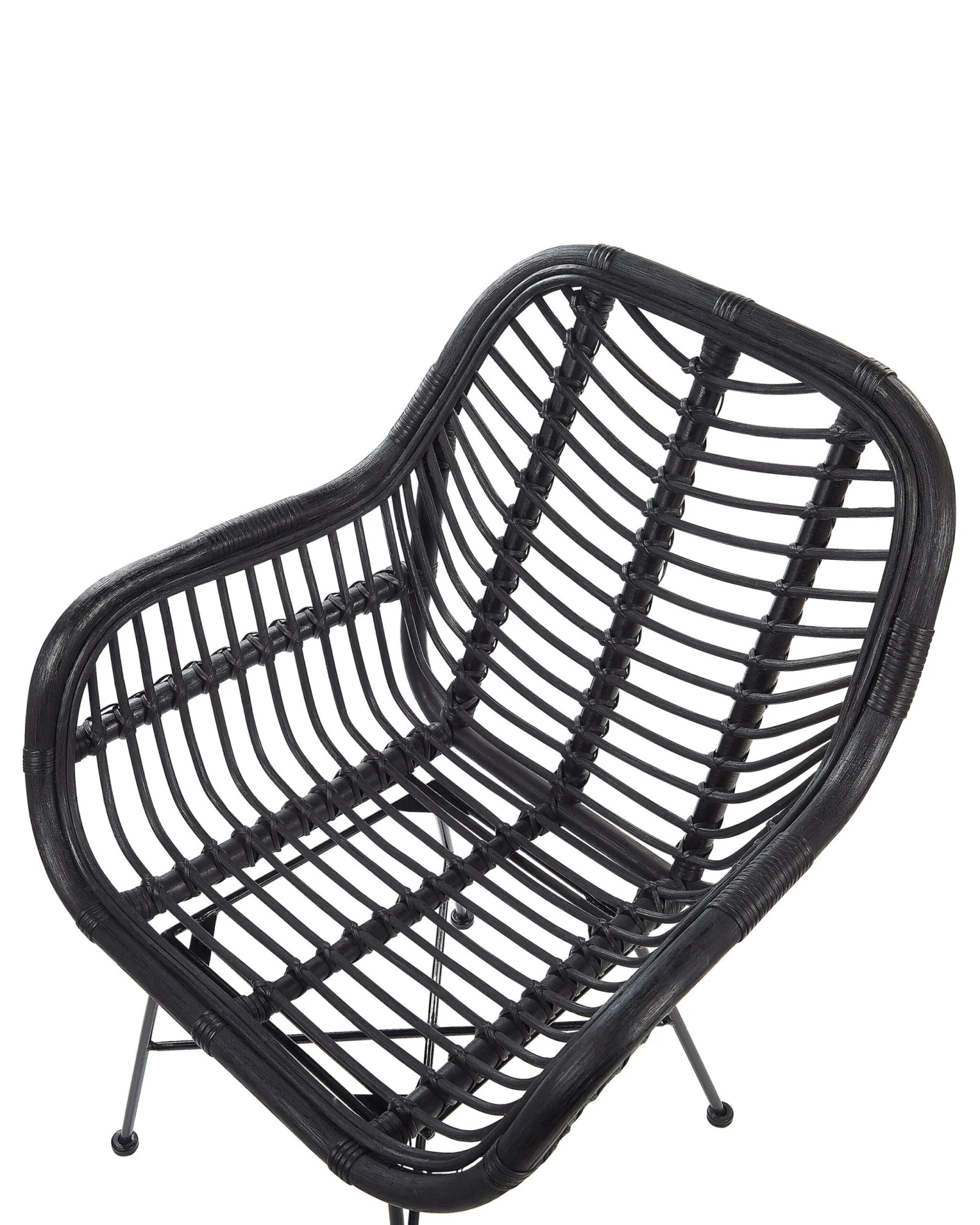 Sedia Rattan Nero CANORA - immagine 7