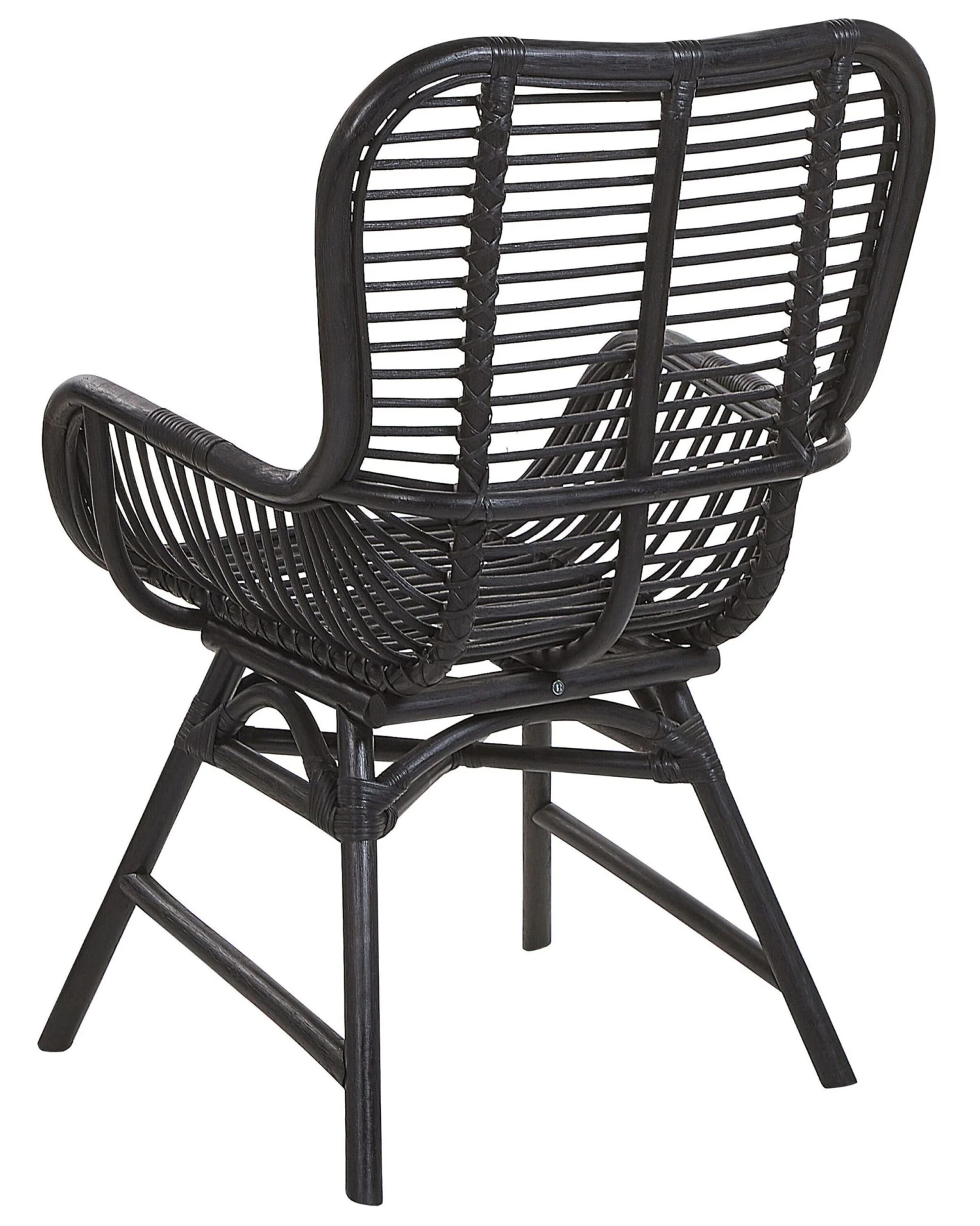 Sedia Rattan Nero TOGO - immagine 8
