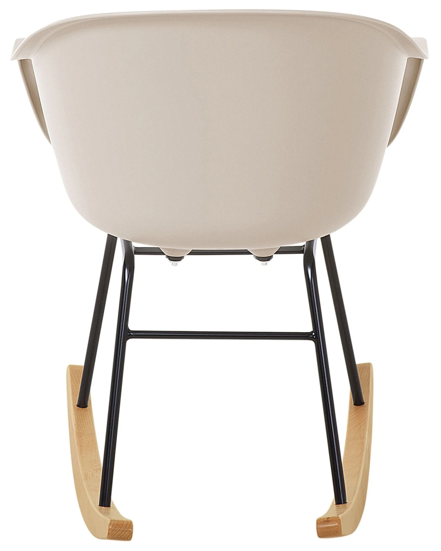 Sedia A Dondolo Plastica Beige HARMONY 10 Sedia A Dondolo Plastica Beige HARMONY - immagine 8