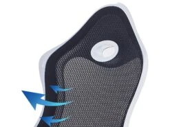 Sedia Bianca E Nera Da Gaming E Ufficio In Tessuto Traspirante ICHAIR 16 Sedia Bianca E Nera Da Gaming E Ufficio In Tessuto Traspirante ICHAIR -Beliani undef src sa picid 801856 type whitesh image