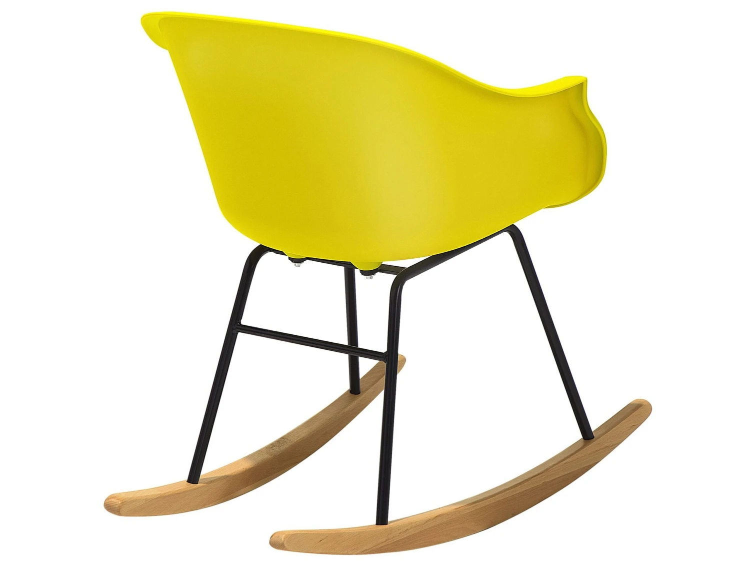 Sedia A Dondolo Plastica Gialla HARMONY 9 Sedia A Dondolo Plastica Gialla HARMONY - immagine 7