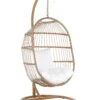 Poltrona Sospesa Con Piedistallo Color Naturale ALBA