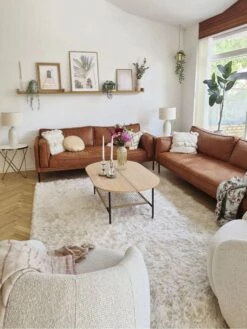 Tavolino Vetro Bianco Oro ⌀ 50 Cm MERIDIAN II 11 Tavolino Vetro Bianco Oro ⌀ 50 Cm MERIDIAN II -Beliani undef src sa picid 811724 type whitesh image