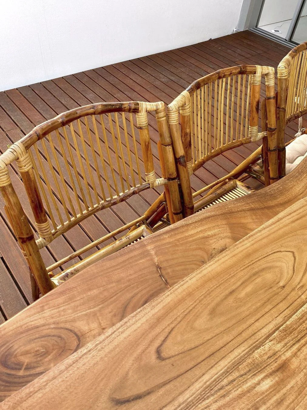 Set Di 4 Sedie Legno Marrone TRENTOR 5 Set Di 4 Sedie Legno Marrone TRENTOR - immagine 3