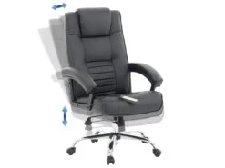 Poltrona Da Ufficio Massaggiante Ecopelle Nera COMFORT 18 Poltrona Da Ufficio Massaggiante Ecopelle Nera COMFORT -Beliani undef src sa picid 812929 type whitesh image