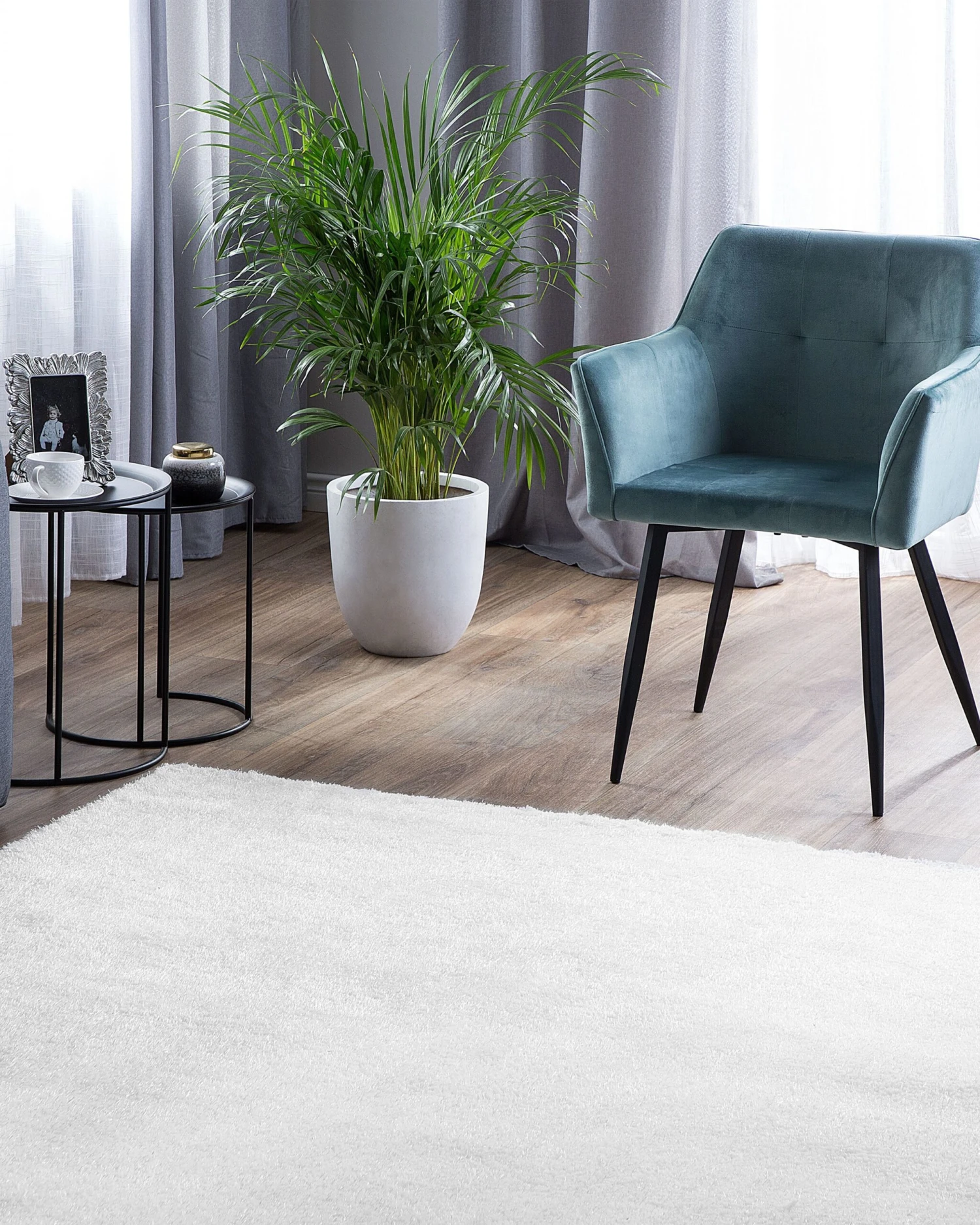 Set Di 2 Sedie Da Pranzo Velluto Verde Menta JASMIN 9 Set Di 2 Sedie Da Pranzo Velluto Verde Menta JASMIN - immagine 7