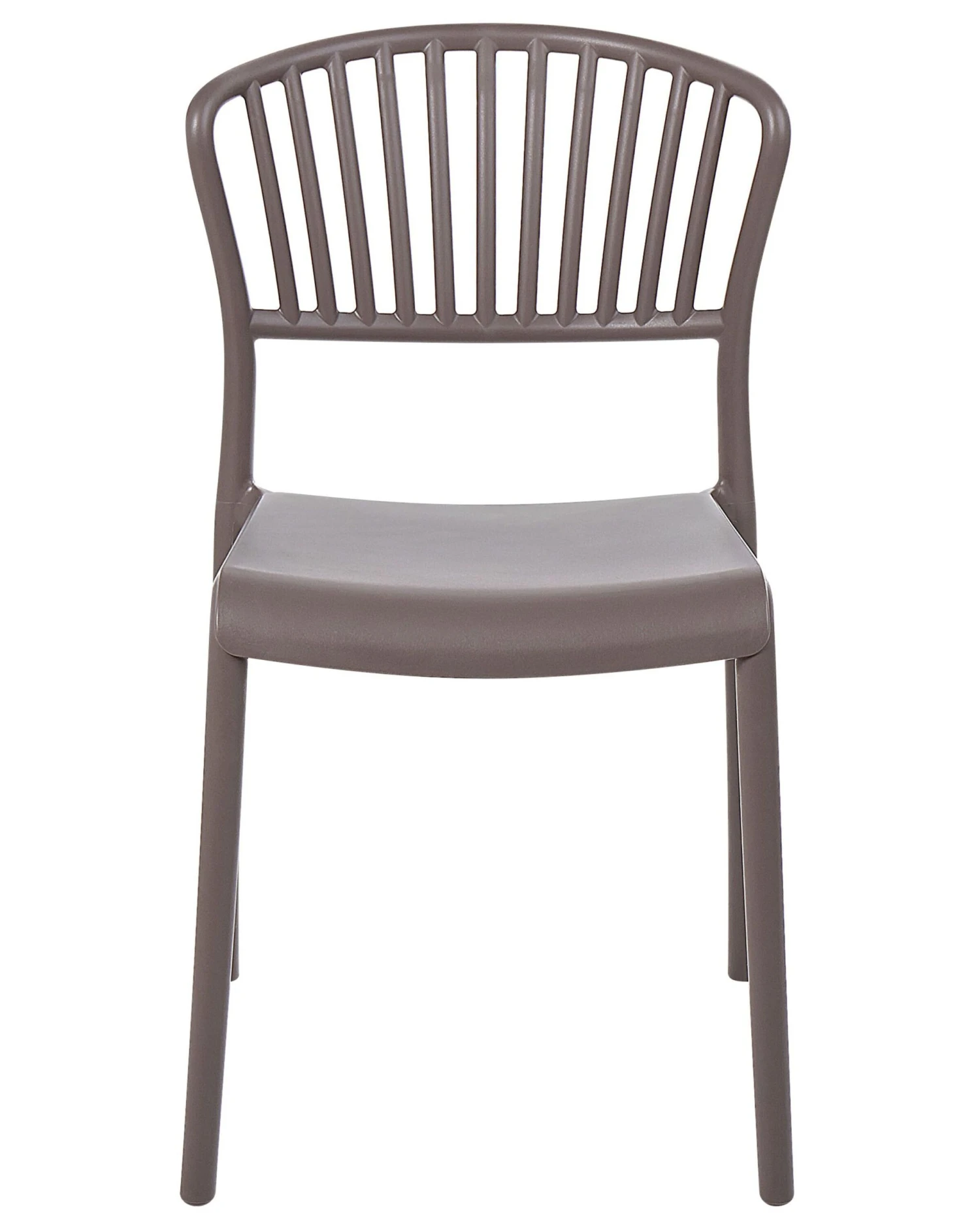 Set Di 4 Sedie In Plastica Tortora GELA 7 Set Di 4 Sedie In Plastica Tortora GELA - immagine 5