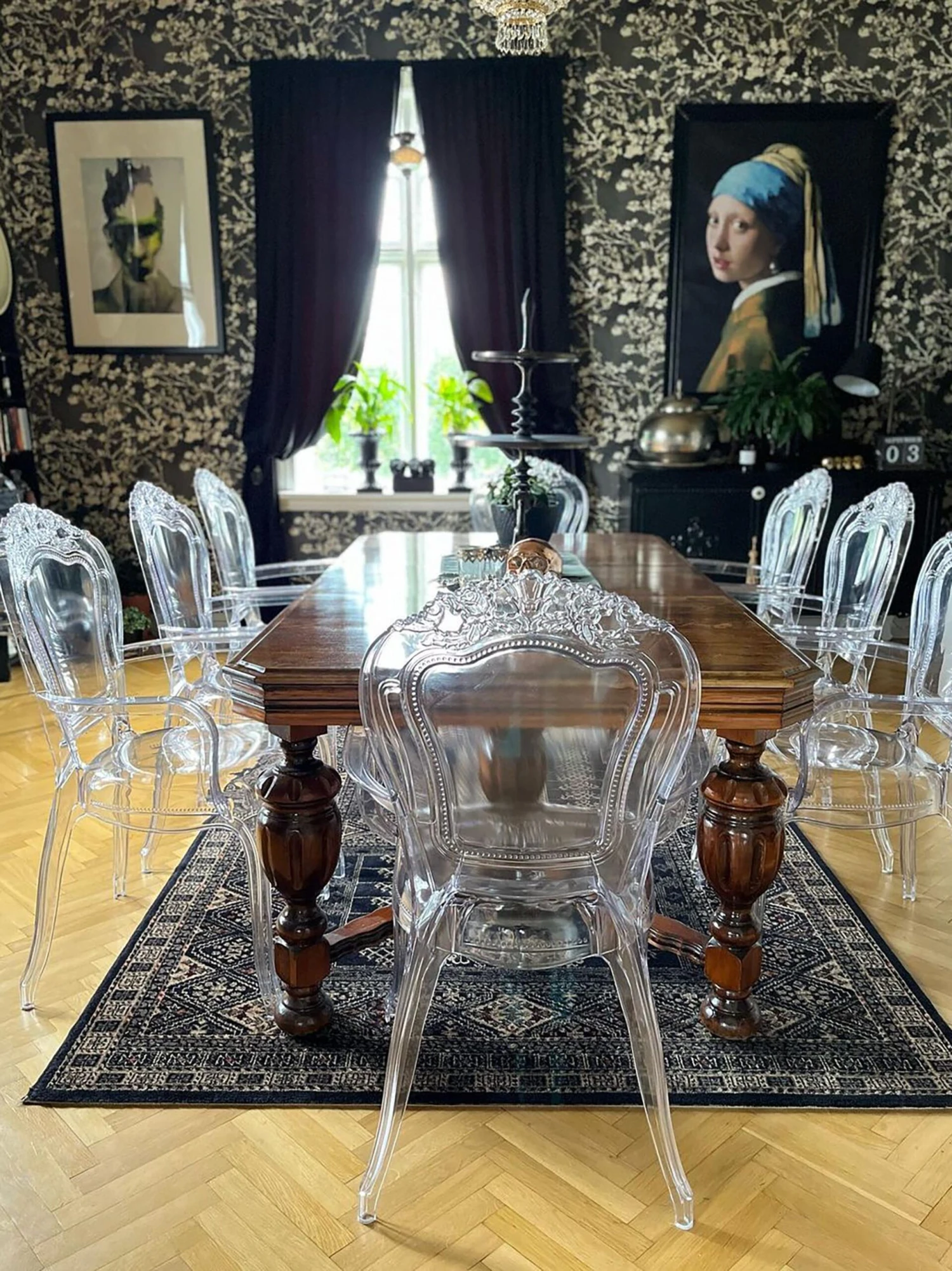 Set Di 2 Sedie Plastica Trasparente VERMONT II 5 Set Di 2 Sedie Plastica Trasparente VERMONT II - immagine 3