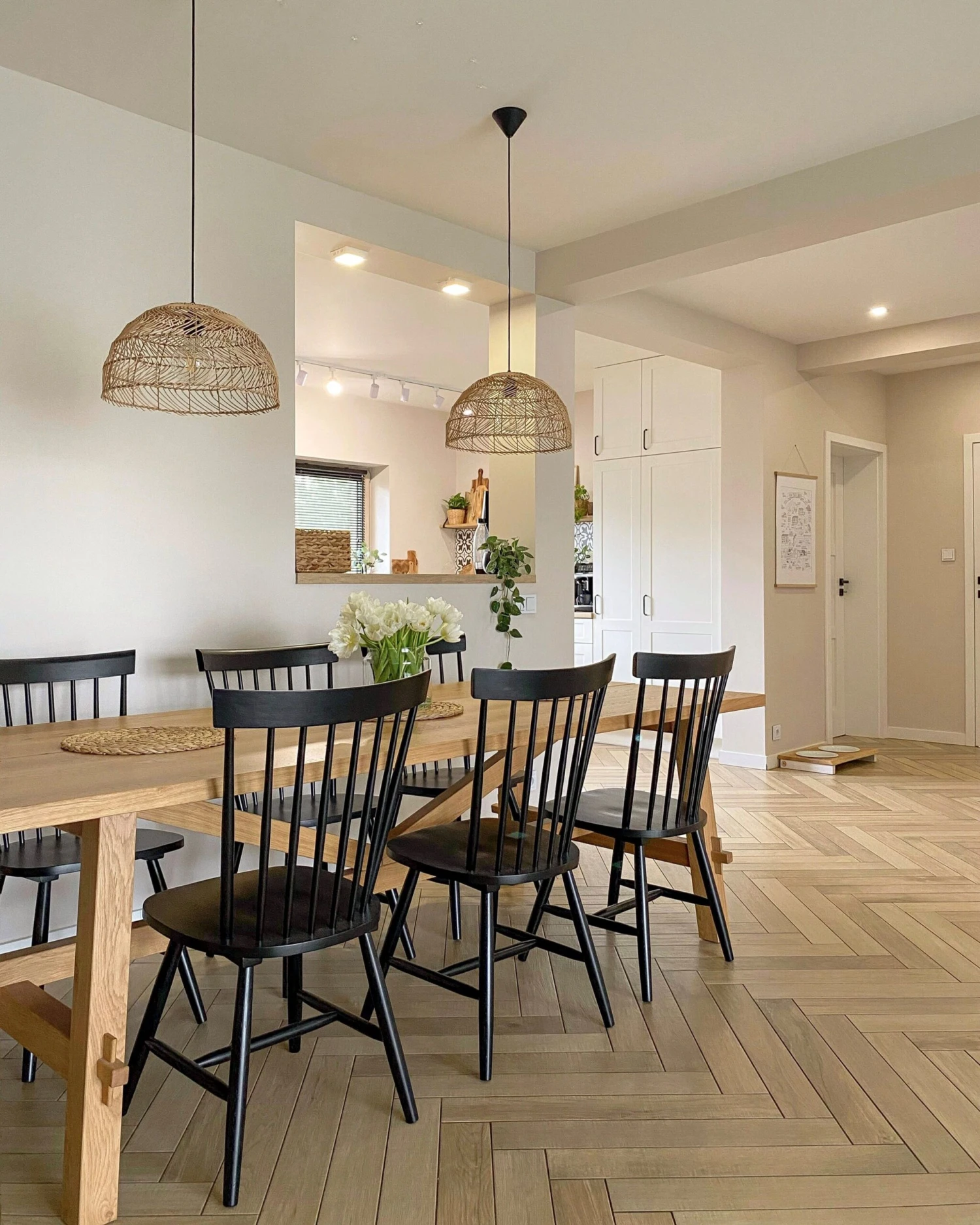 Set Di 2 Sedie In Legno Nere BURGES 6 Set Di 2 Sedie In Legno Nere BURGES - immagine 4