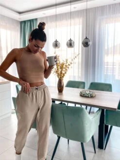 Set Di 2 Sedie Da Pranzo Velluto Verde Menta JASMIN 14 Set Di 2 Sedie Da Pranzo Velluto Verde Menta JASMIN -Beliani undef src sa picid 828113 type whitesh image