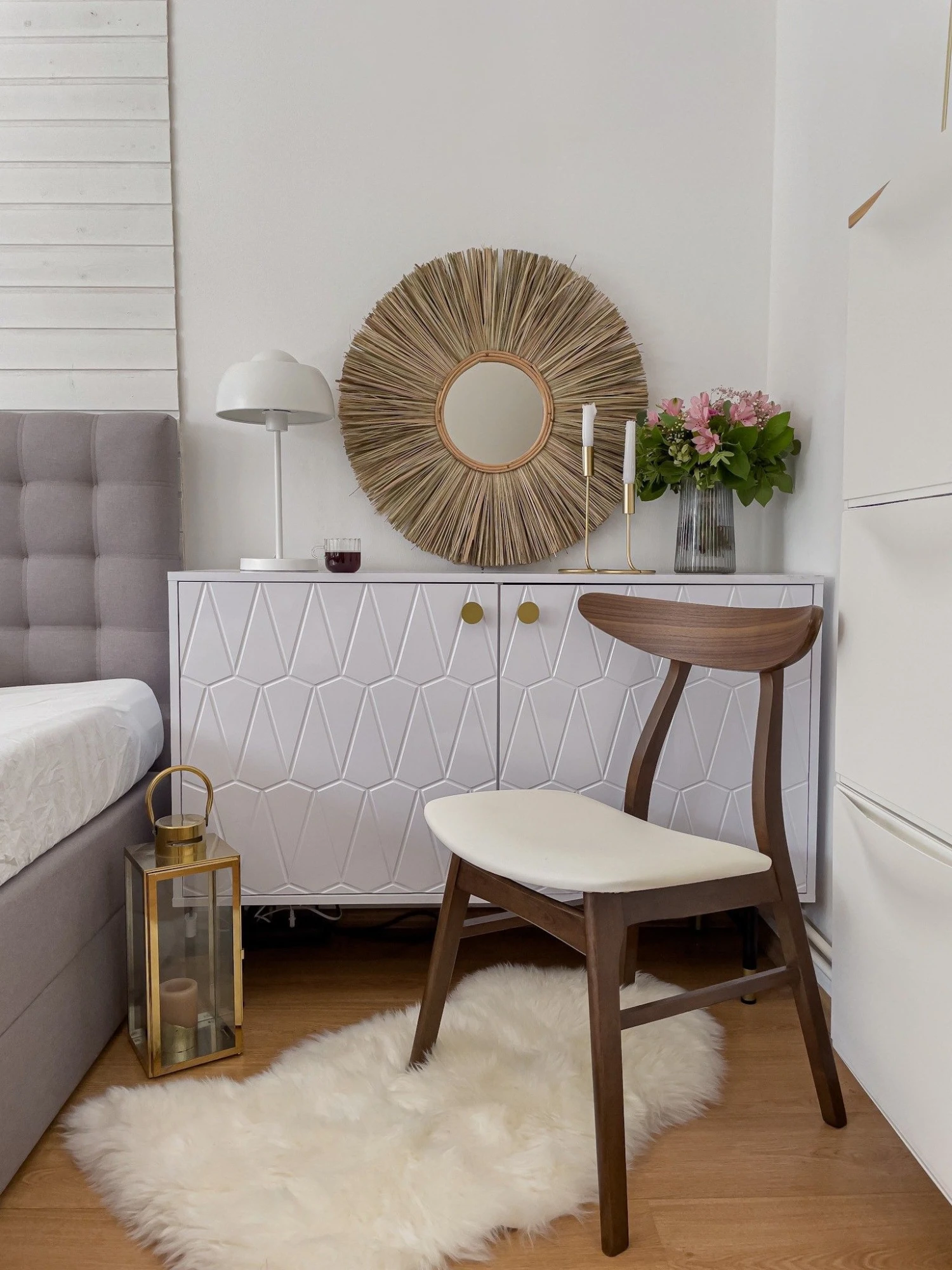 Set Di 2 Sedie Legno Bianco LYNN 12 Set Di 2 Sedie Legno Bianco LYNN - immagine 10