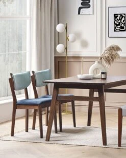 Set Di 2 Sedie Legno Blu MOKA 13 Set Di 2 Sedie Legno Blu MOKA -Beliani undef src sa picid 832127 type color image