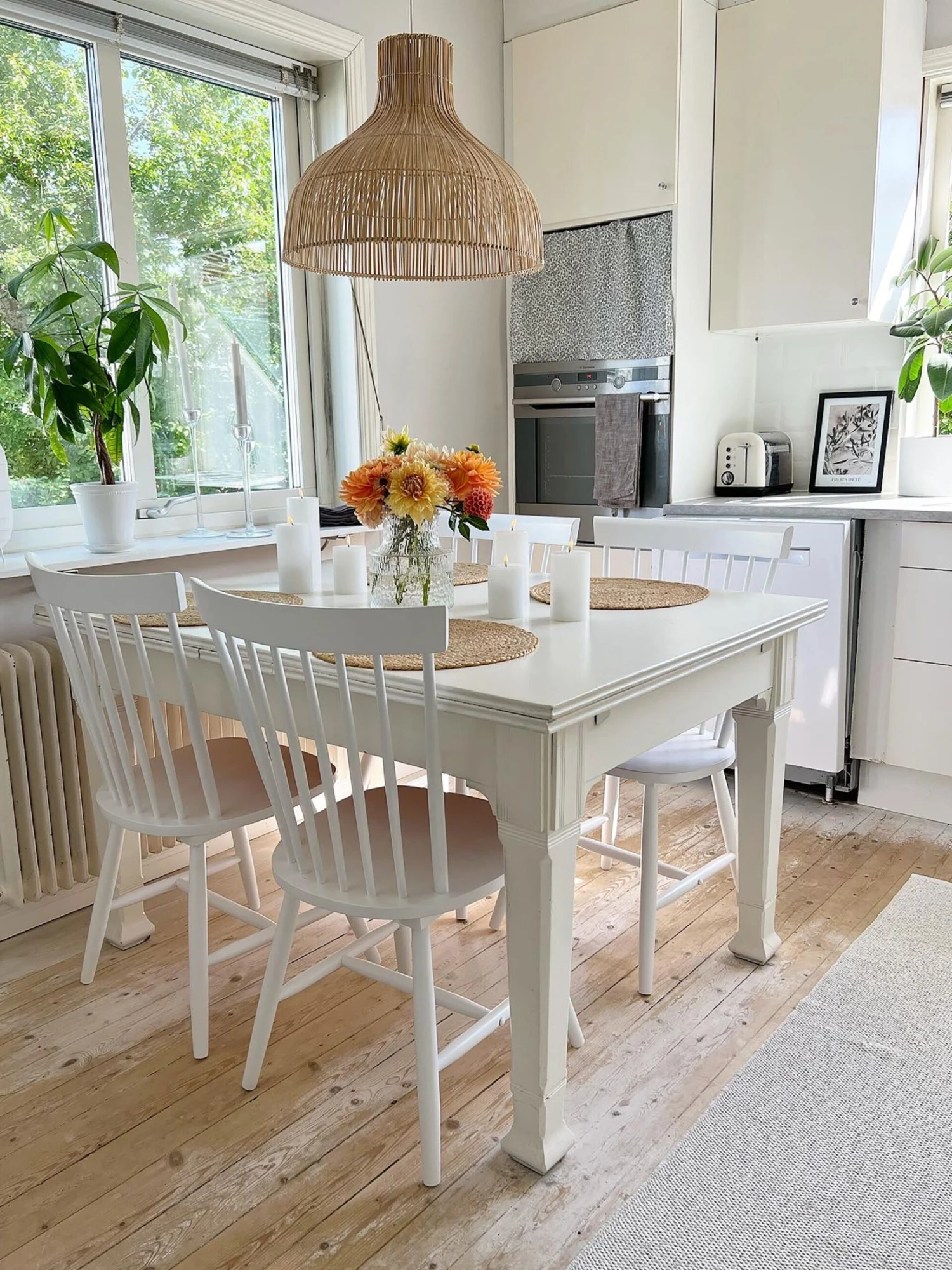 Set Di 2 Sedie Legno Bianco BURGES 10 Set Di 2 Sedie Legno Bianco BURGES - immagine 8