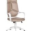 Sedia Da Ufficio Moderna Tortora E Bianco DELIGHT -Beliani undef src sa picid 834156 type whitesh image