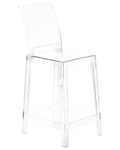 Set Di 2 Sgabelli Da Bar Trasparente WELLINGTON -Beliani undef src sa picid 844593 type whitesh image