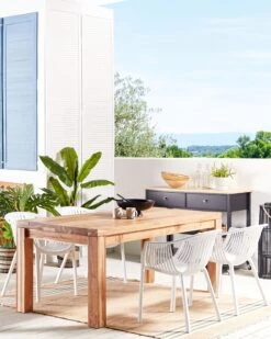 Set Di 4 Sedie Da Giardino Bianco NAPOLI 13 Set Di 4 Sedie Da Giardino Bianco NAPOLI -Beliani undef src sa picid 848067 type color image