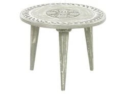 Set Di 2 Tavolini Da Caffè Legno Di Mango Verde Chiaro EKAMBA 13 Set Di 2 Tavolini Da Caffè Legno Di Mango Verde Chiaro EKAMBA -Beliani undef src sa picid 852232 type whitesh image